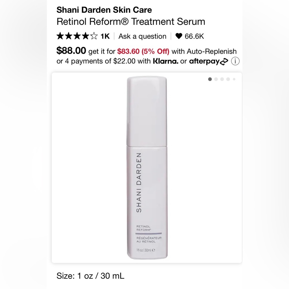 Shani Darden skin care